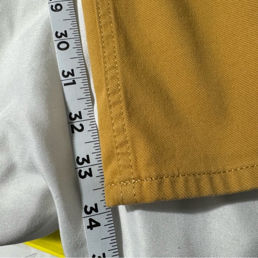Banana Republic Traveler Jeans – Men’s 34x34 – Mustard Yellow - Slim Fit - NWT - Picture 13 of 14